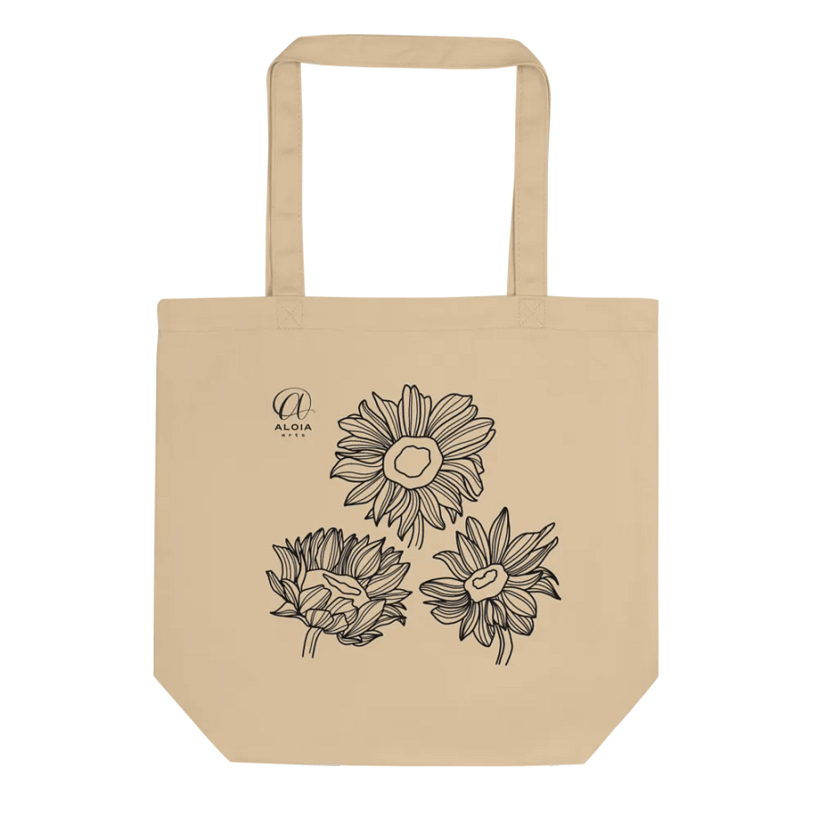 Doodle Flowers Tote Bag product image (1)