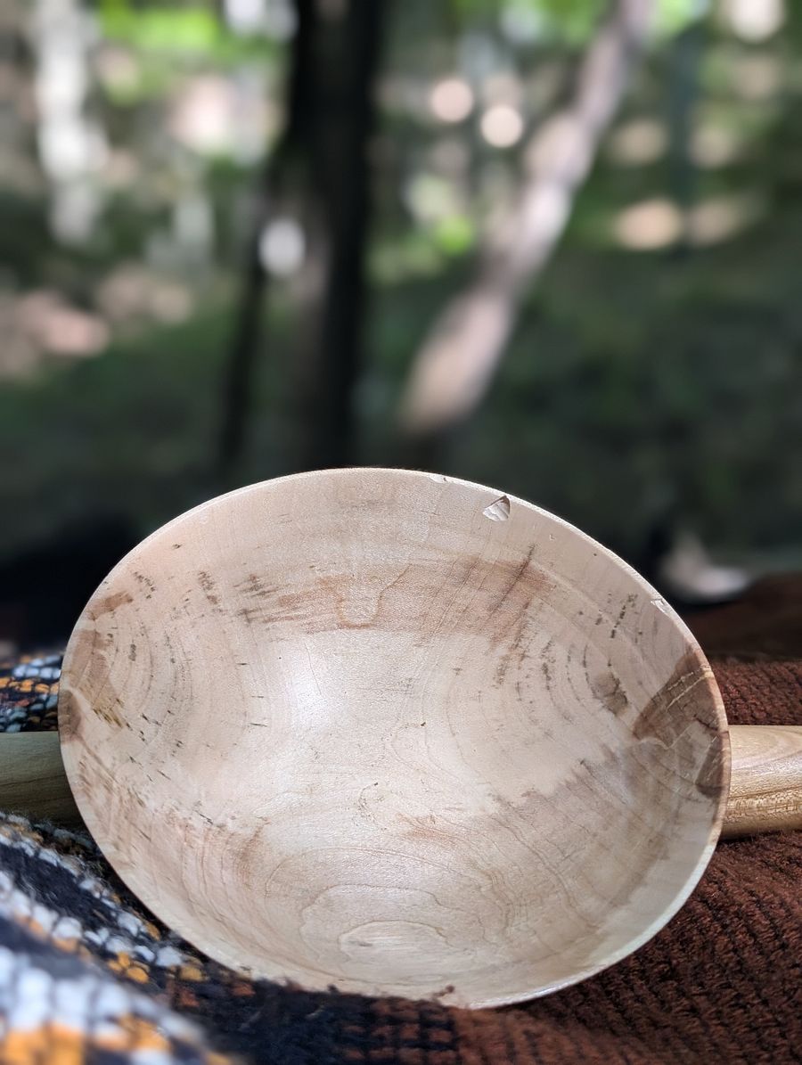 Medium Wood-turned Bowl product image (5)