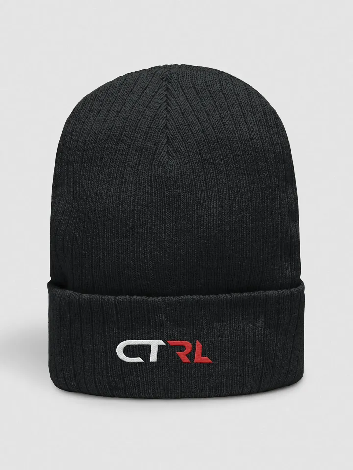 CTRL Ribbed Knit Beanie product image (2)
