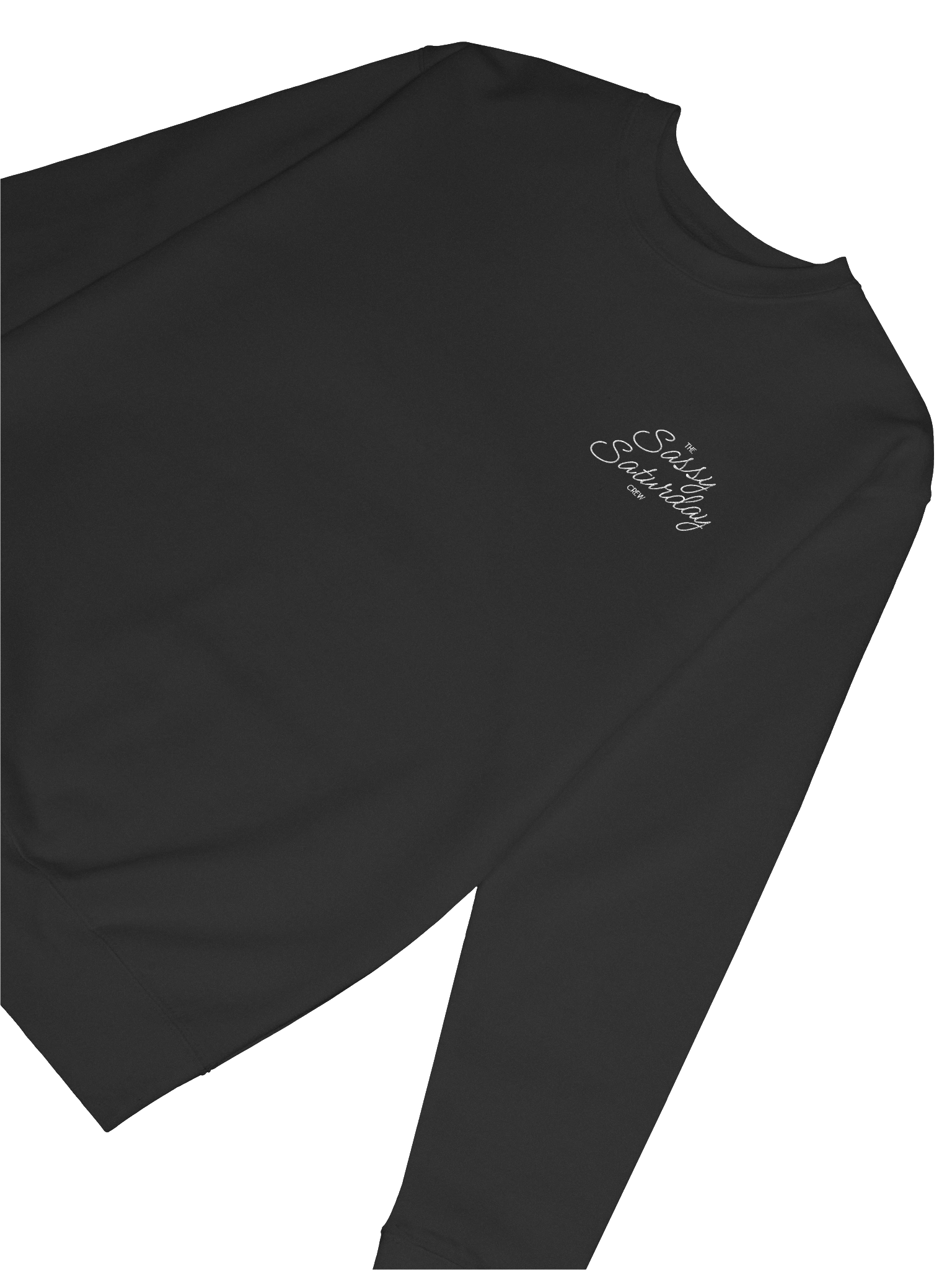 Sassy Saturday Crew Crewneck Sweatshirt - White product image (47)