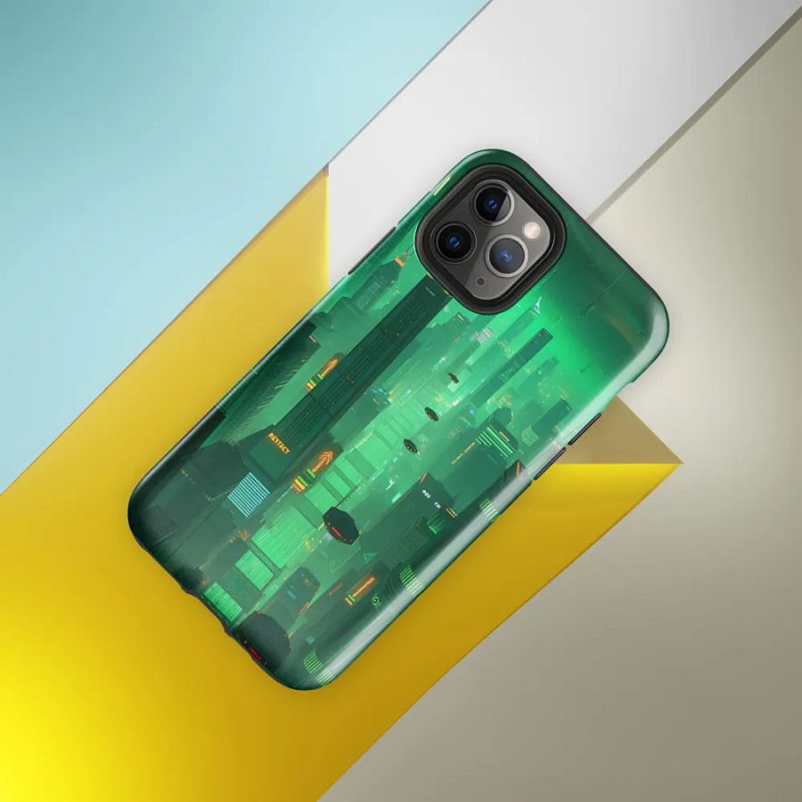 Emerald Horizons - iPhone Tough Case product image (33)