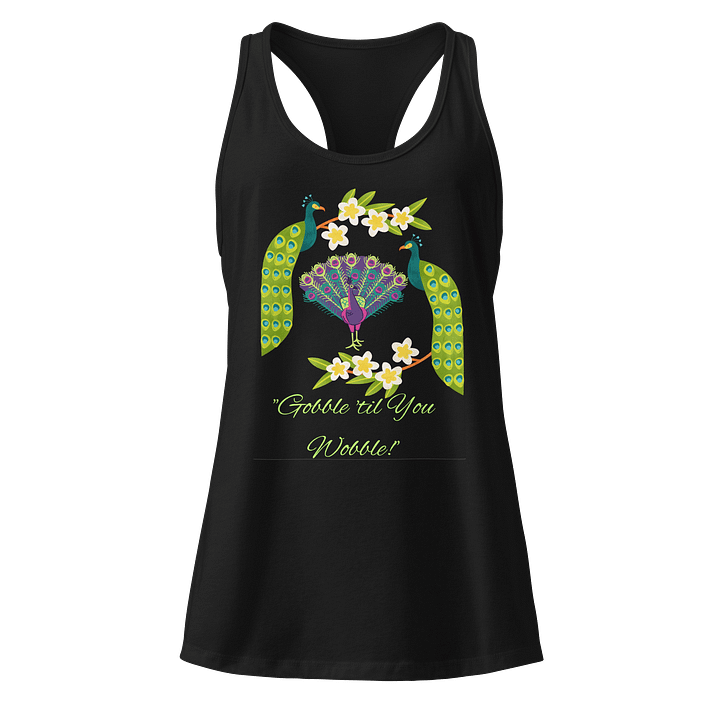 Peacock Paradise Racerback Tank product image (1)