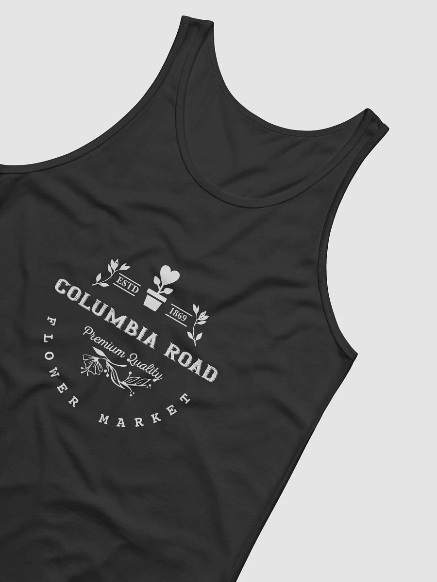 Columbia Road Market Unisex Tank Top (Black) product image (4)