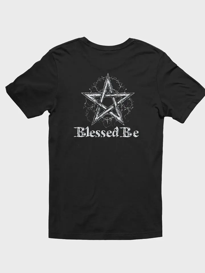 Blessed Be Pentagram (design on back) product image (1)