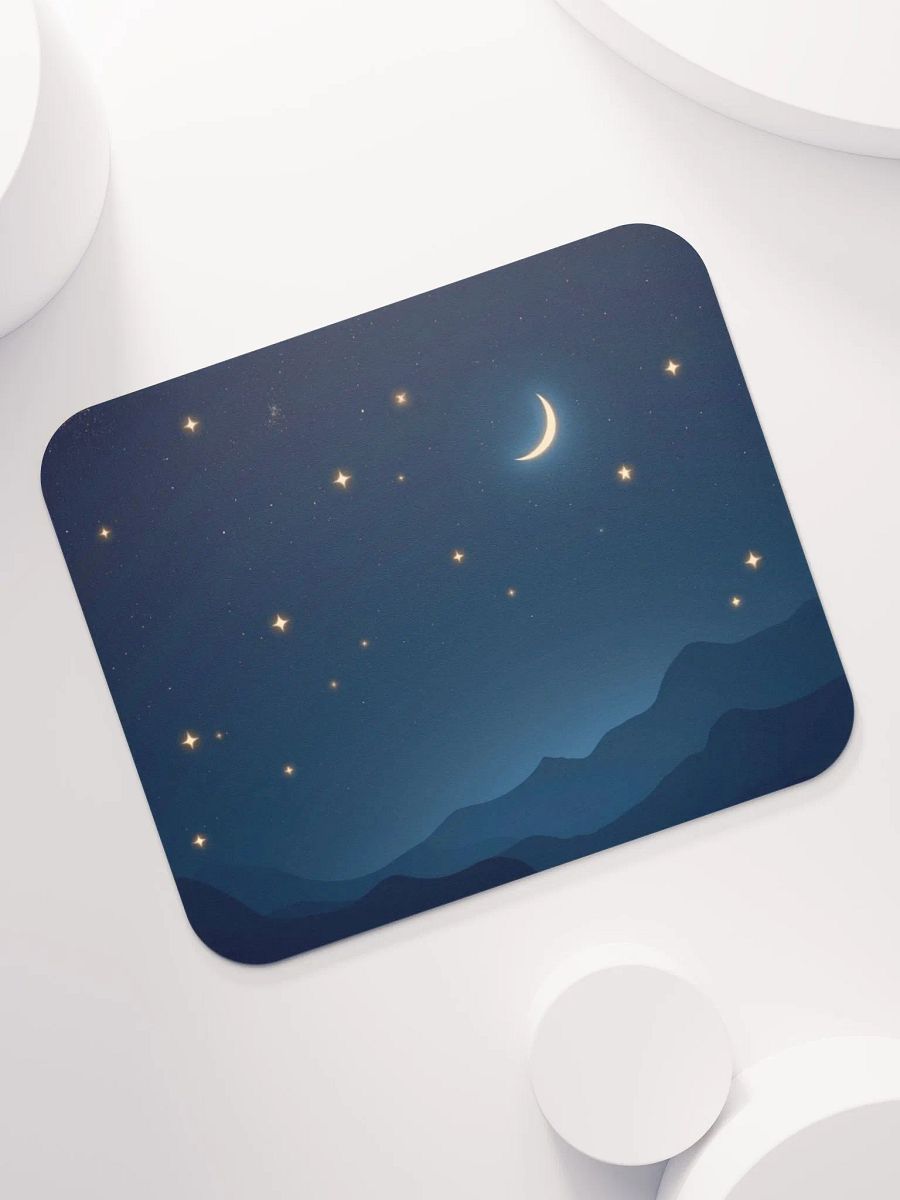 Moonlit Mountain Mouse Pad product image (7)