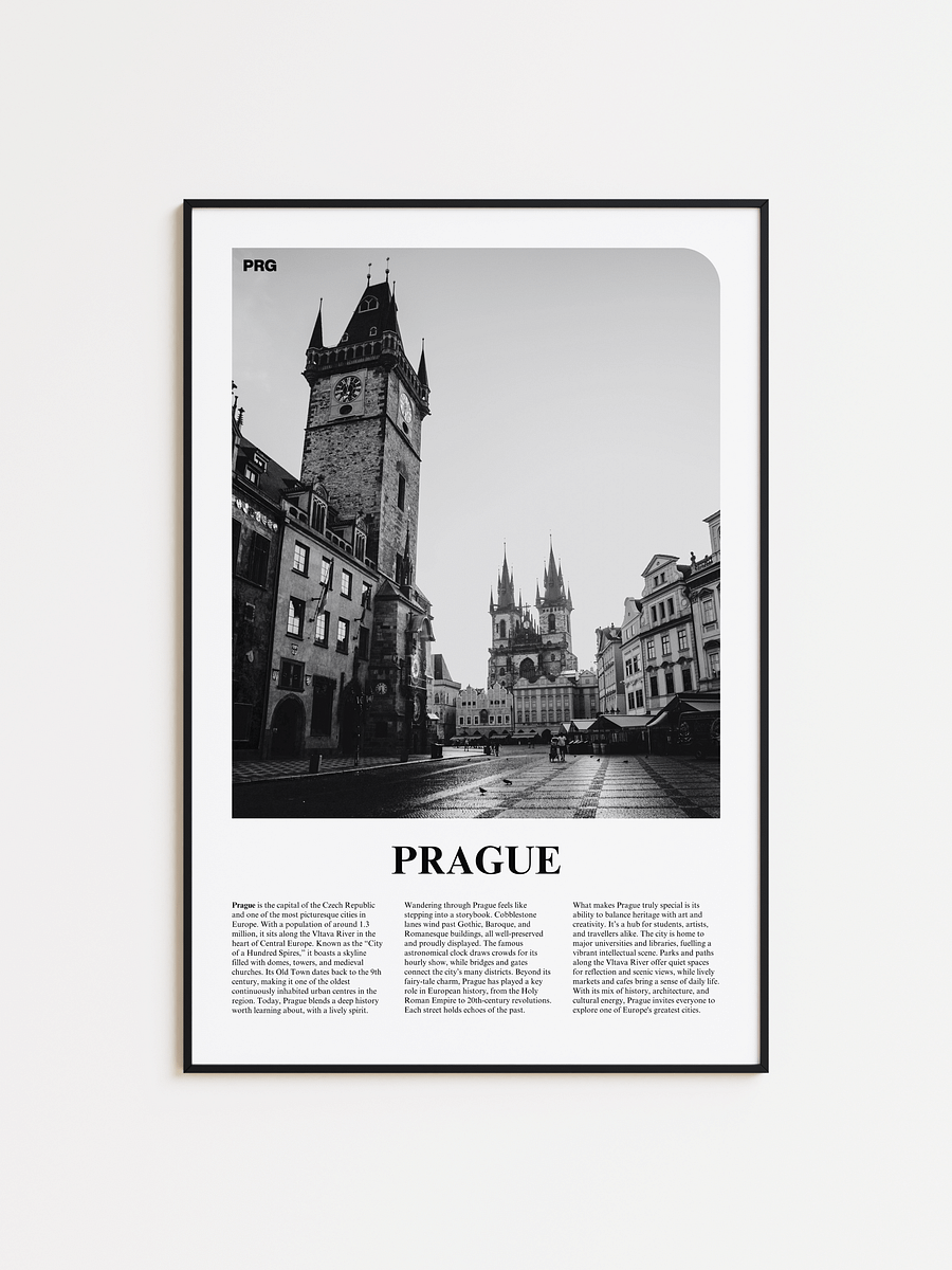 Prague 01 Newspaper Poster product image (1)