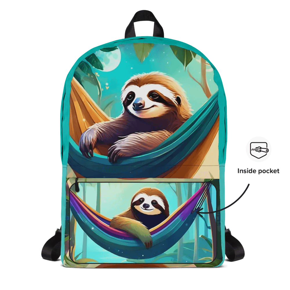 Tranquility Trek All-Over Print Backpack product image (3)
