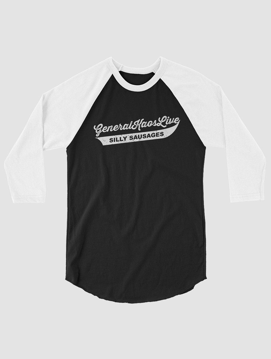 Team Silly Sausage - Baseball Team Tee (WHITE LOGO) product image (1)