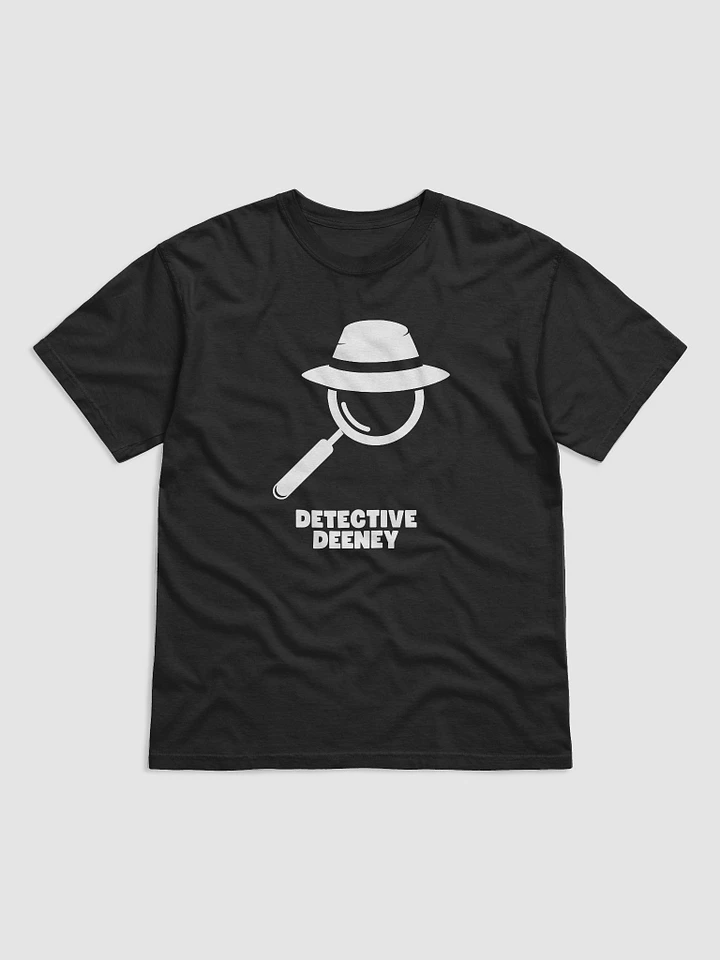 Detective Deeney (White Text/Black T-Shirt) product image (1)