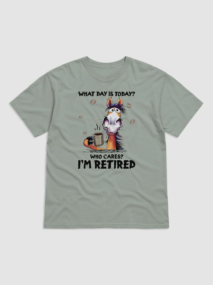 Retired Horse- Comfort colours T-shirt product image (5)