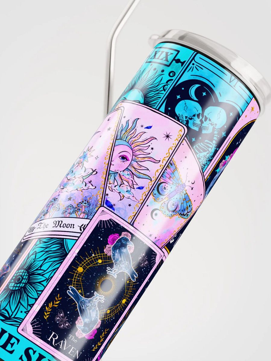 'Bold Tarot Cards' Stainless Steel Tumbler product image (5)