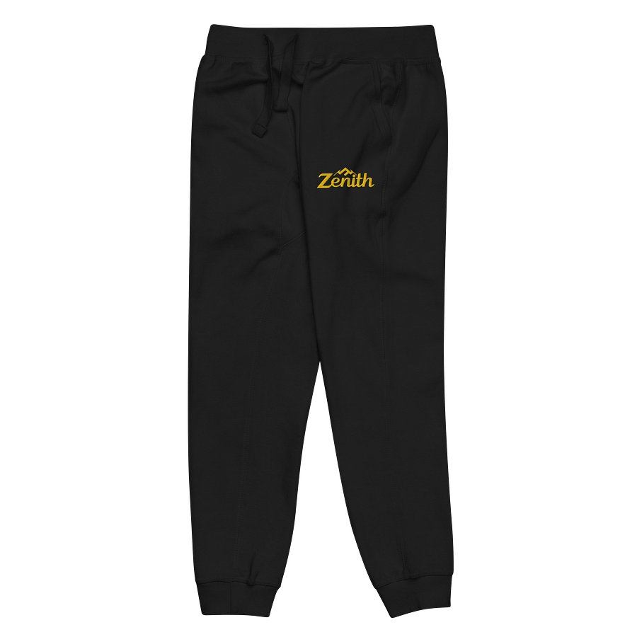 Unisex Fleece Joggers - Zenith Design, Tapered Fit, Multiple Colours product image (4)