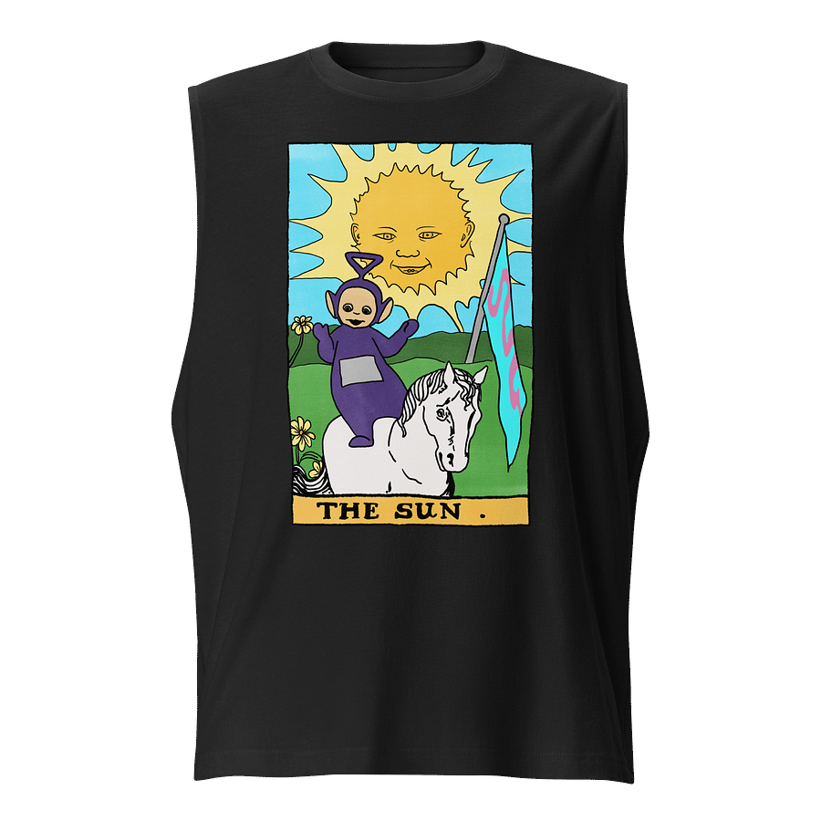 Teletubbies Sun Tarot Card Tank product image (1)