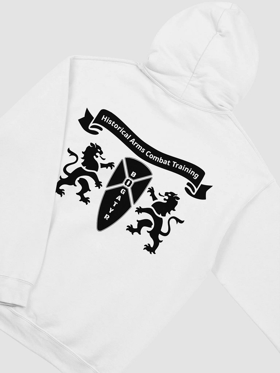 Classic Hoodie - black HACT logo on back product image (4)