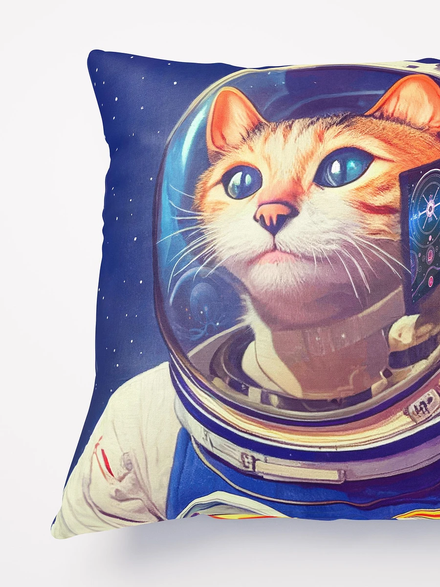 James Tiberius Cat - Astronaut Throw Pillow product image (4)