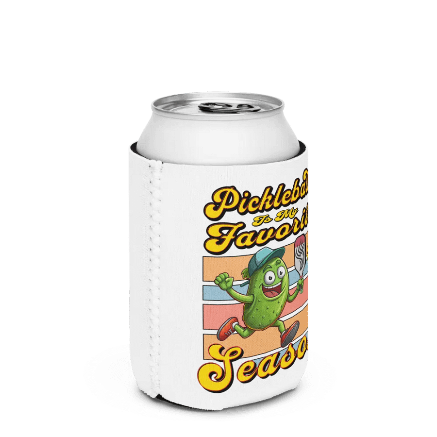 Pickleball Is My Favorite Season Coozie Can Cooler product image (3)