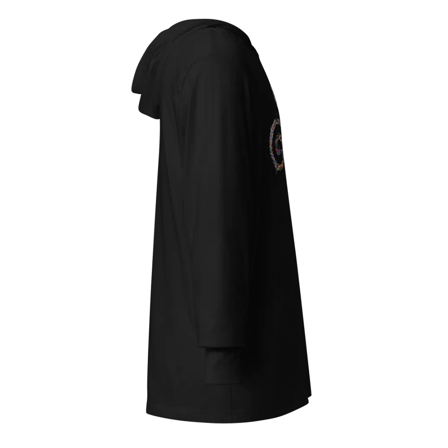 Colorful Biohazard Symbol Hooded Tee product image (5)