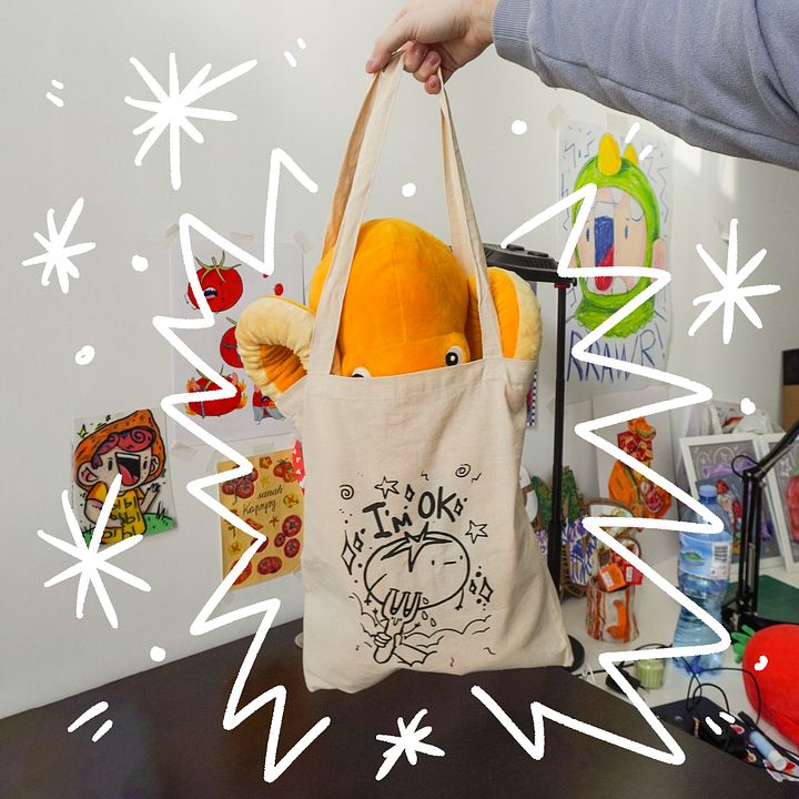 I'M OK Tote Bag product image (2)