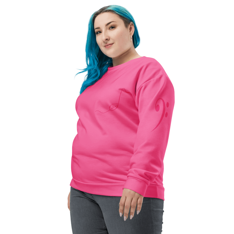 Band Geeks Rule Sweatshirt | Hot Pink product image (3)