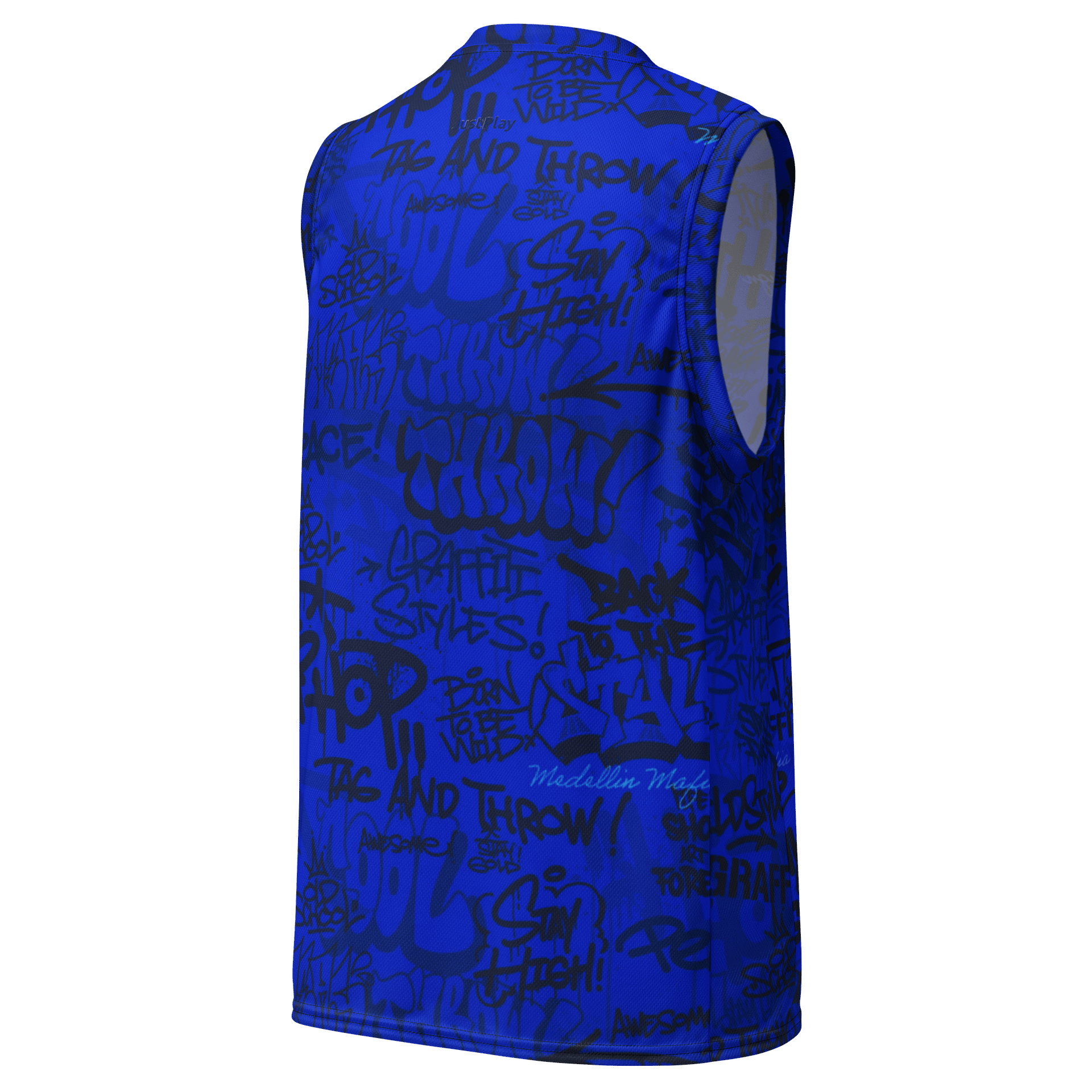 Urban Vibes Graffiti Basketball Jersey product image (4)