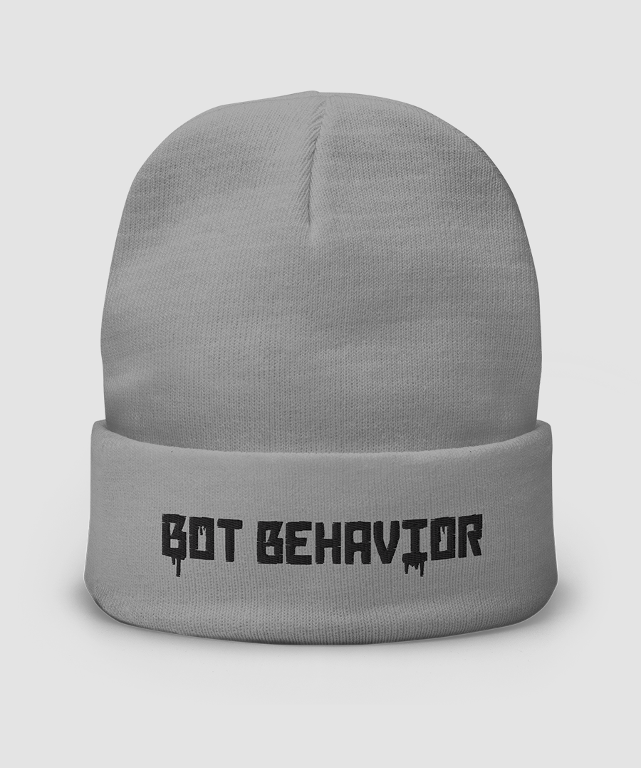 Bot Behavior Drip Beanie product image (2)