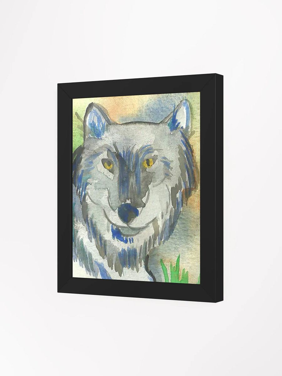 Gray Wolf Framed Print product image (20)