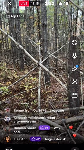 Check all the fun we have in the woods on YouTube Bigfoot Babter With Richie B channel! #fyp #bigfoot #viral #insta #instagra...