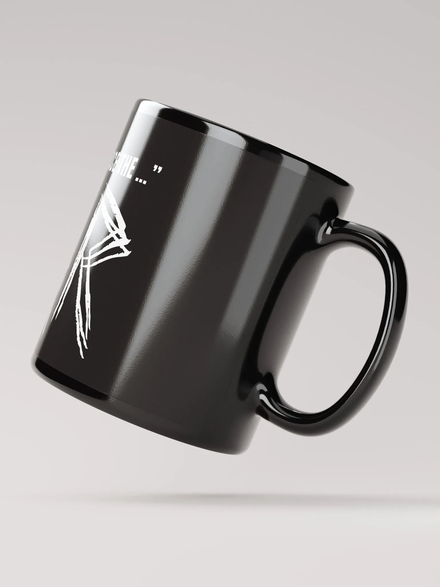 FEAR Official Black Glossy Mug – Limited Edition product image (2)