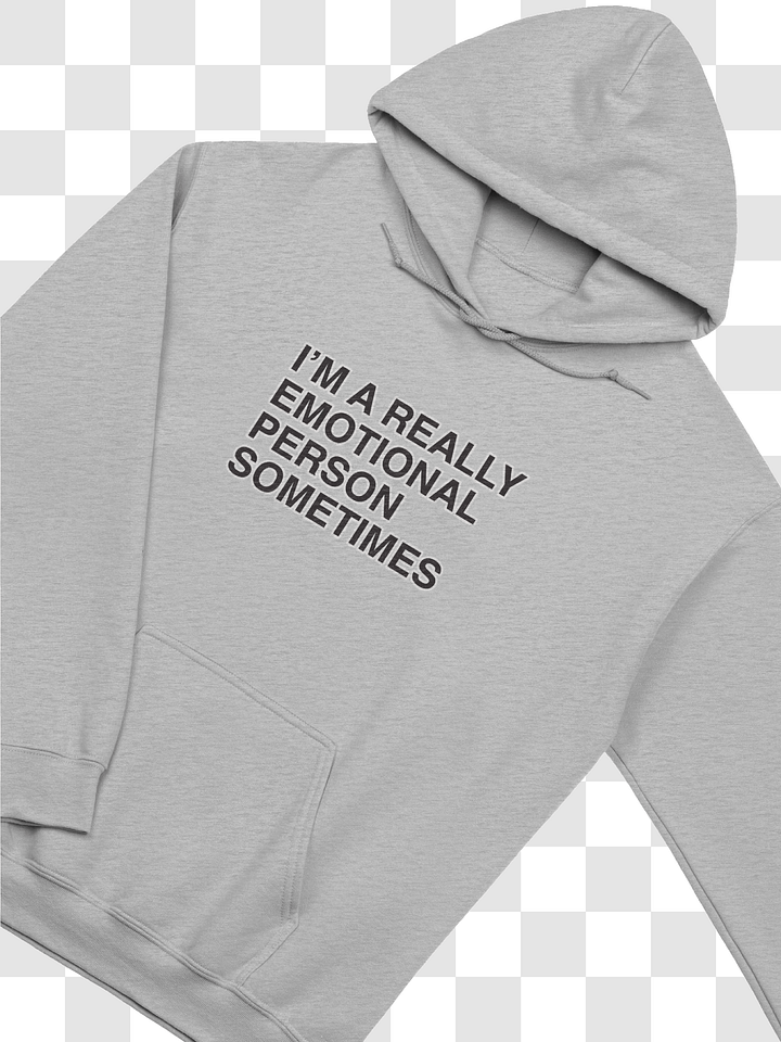 Emotional Person Hoodie product image (2)