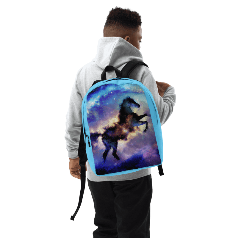 Rearing horse - Nebula Horses backpack product image (5)