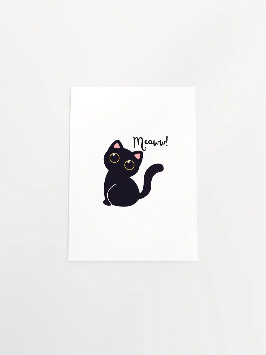 Meaww Mini Poster product image (4)