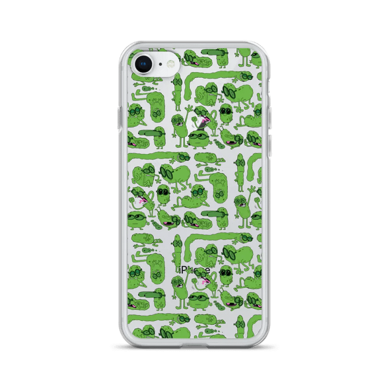 NEW Clear iPhone Pickle Case