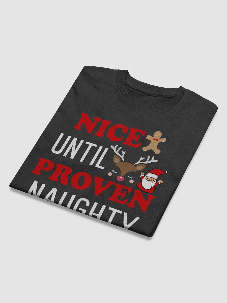 Nice Christmas Festive Tee Shirt Gildan 5000 USA product image (4)