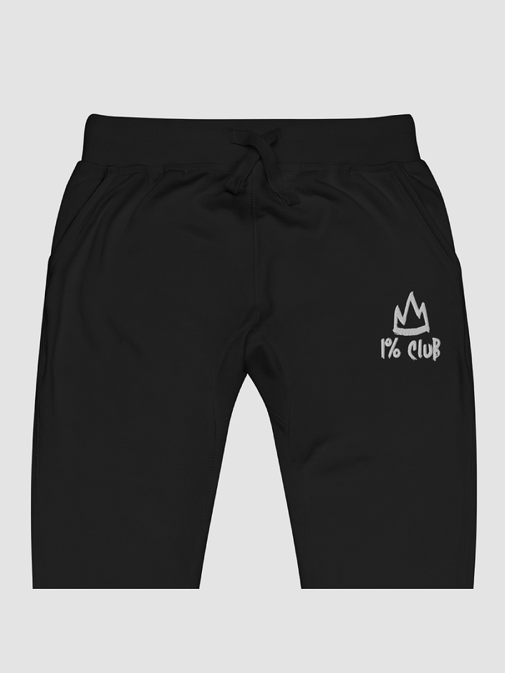1%Club Unisex Fleece Sweatpants product image (2)
