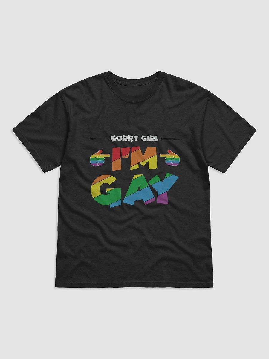 SORRY GIRL I'M GAY T-SHIRT product image (1)