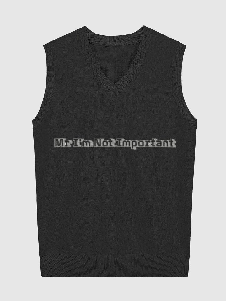 V-Neck Vest - Knitted - Mr I'm Not Important product image (1)