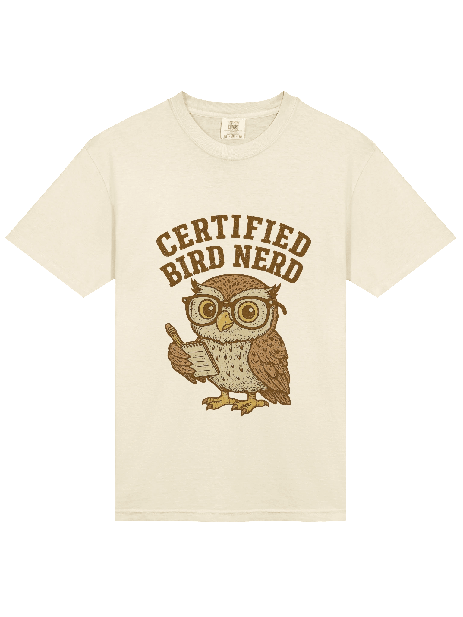 Certified Bird Nerd T shirt for Bird Watchers and bird watching enthusiasts product image (53)
