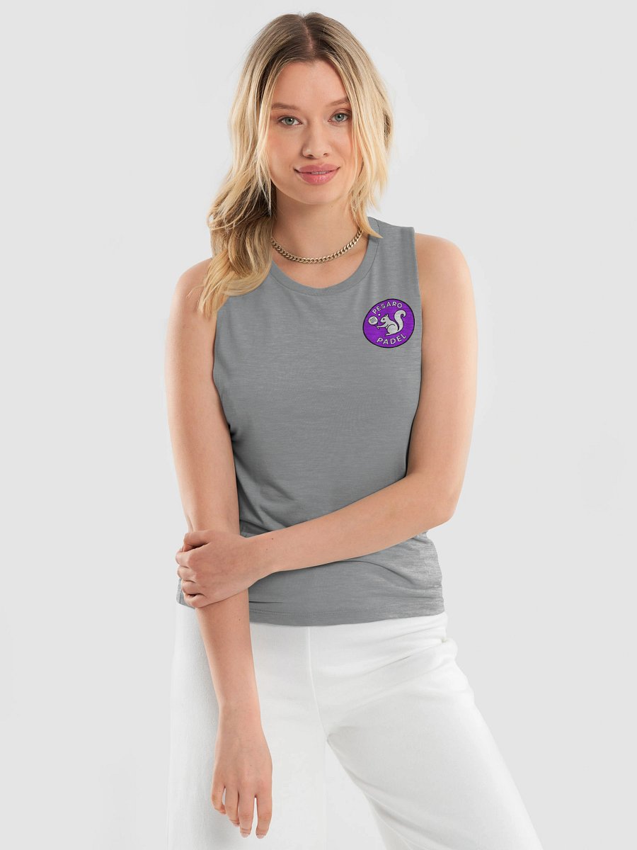 Flow Smash – Canotta Donna Drappeggiata - Logo Piccolo product image (3)