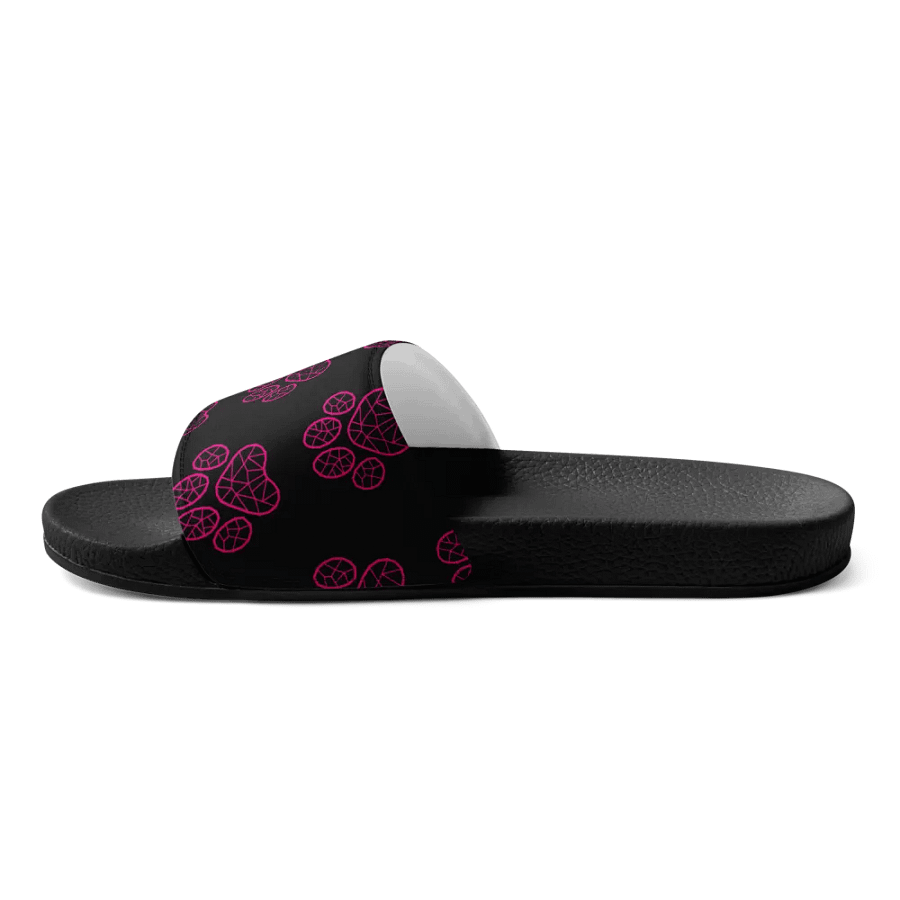 Neon Pawprint Women's Slides product image (7)