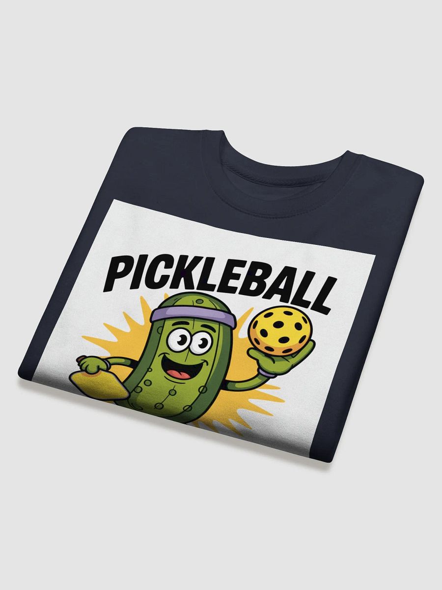 “Pickleball Smash” Sweatshirt – Funny Pickle Character for Game Day Comfort product image (38)