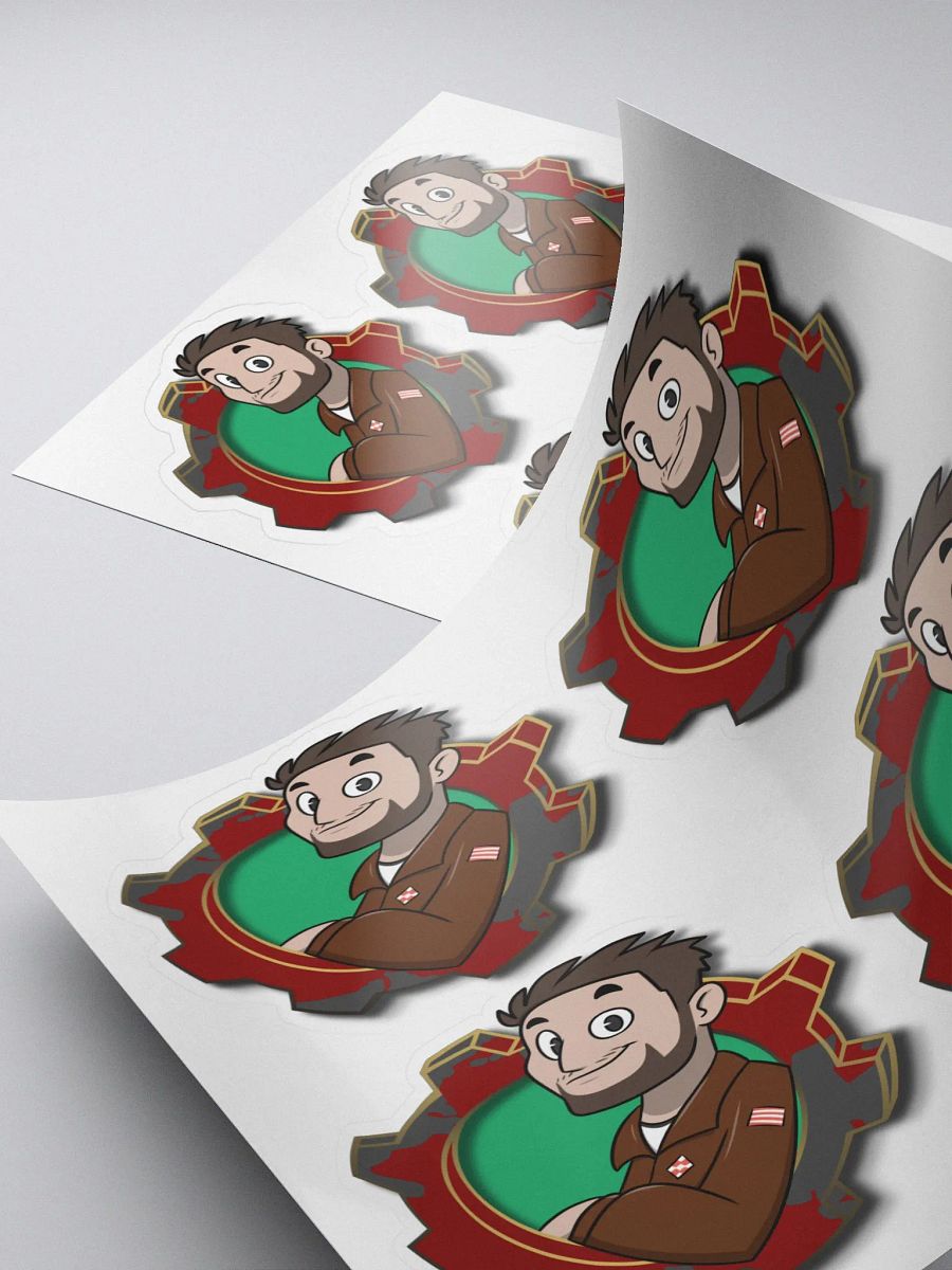 Steve Of Warr New Logo Stickers product image (4)