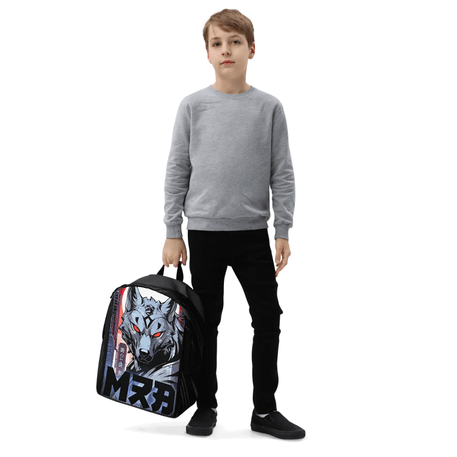 Cyberwolf All-Over Print Backpack product image (11)