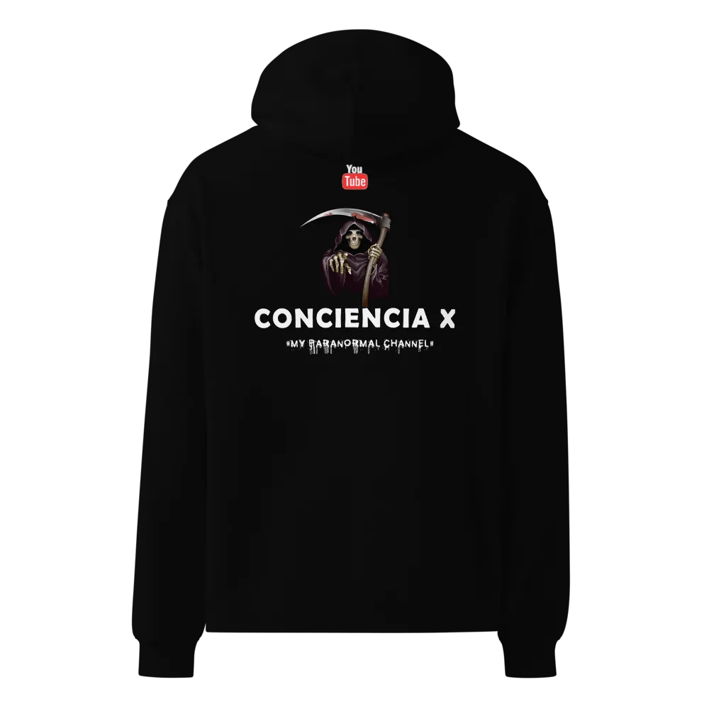 Paranormal Halloween Skull Oversized Hoodie product image (10)