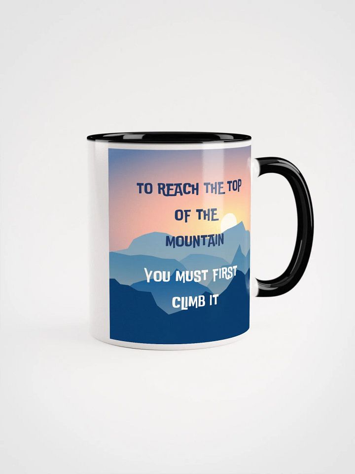 Sunrise Summit Motivational Mug product image (1)