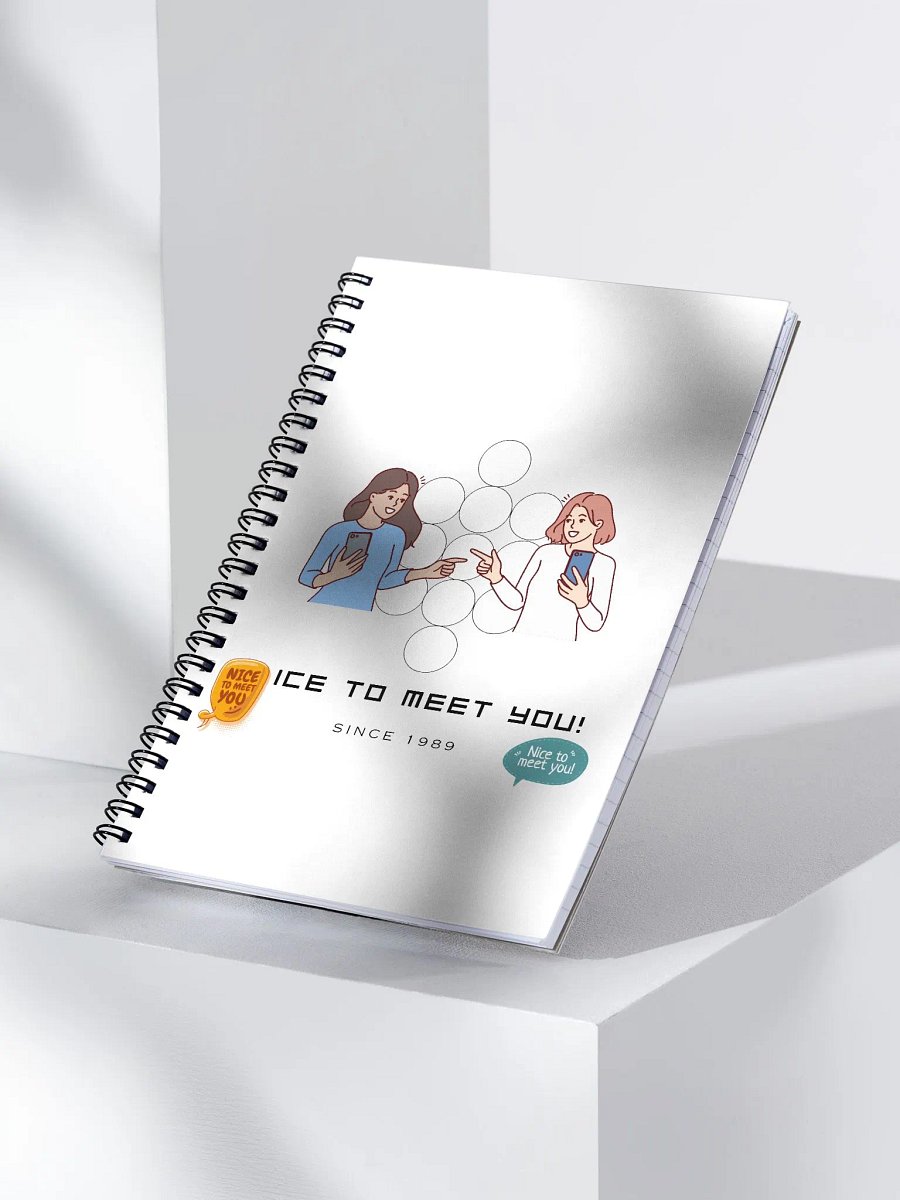 Ice To Meet You! spiral notebook product image (3)