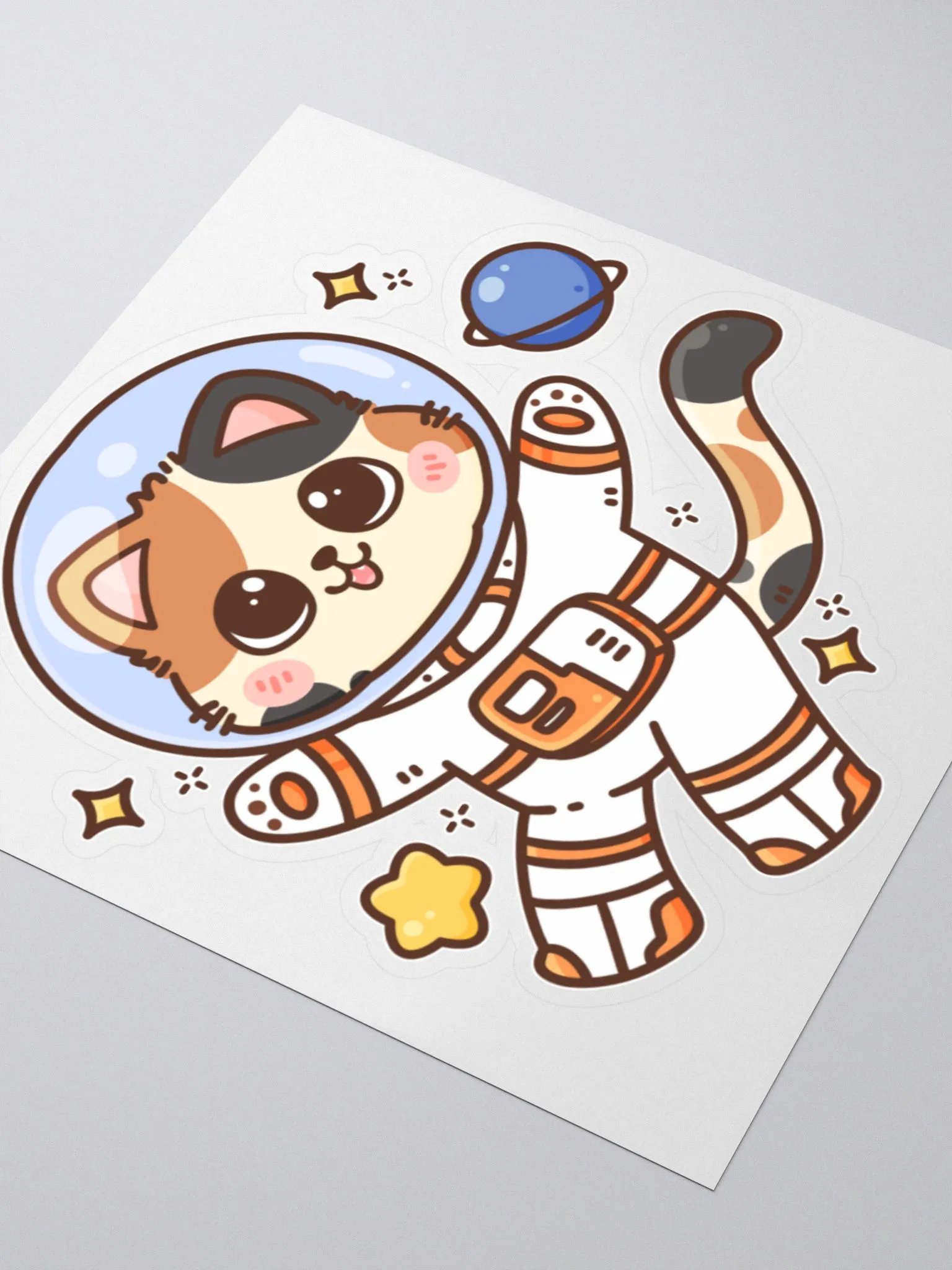 Spacecat Sticker Set product image (8)