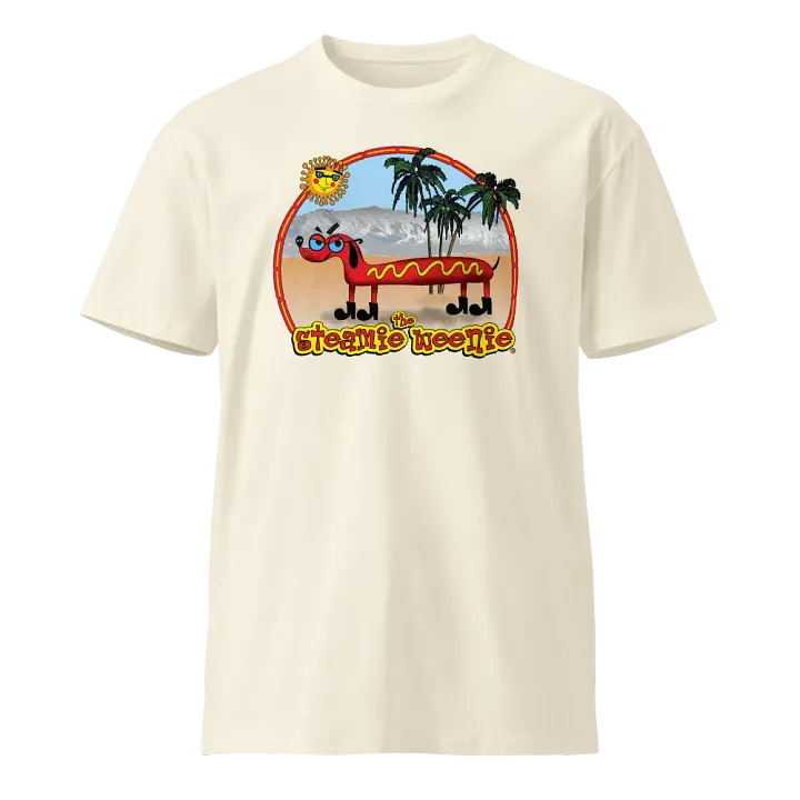 Retro Logo Tee (Natural) product image (1)