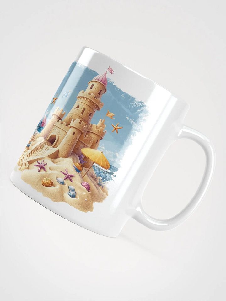 Beach Hut and Sandcastle Mug product image (1)
