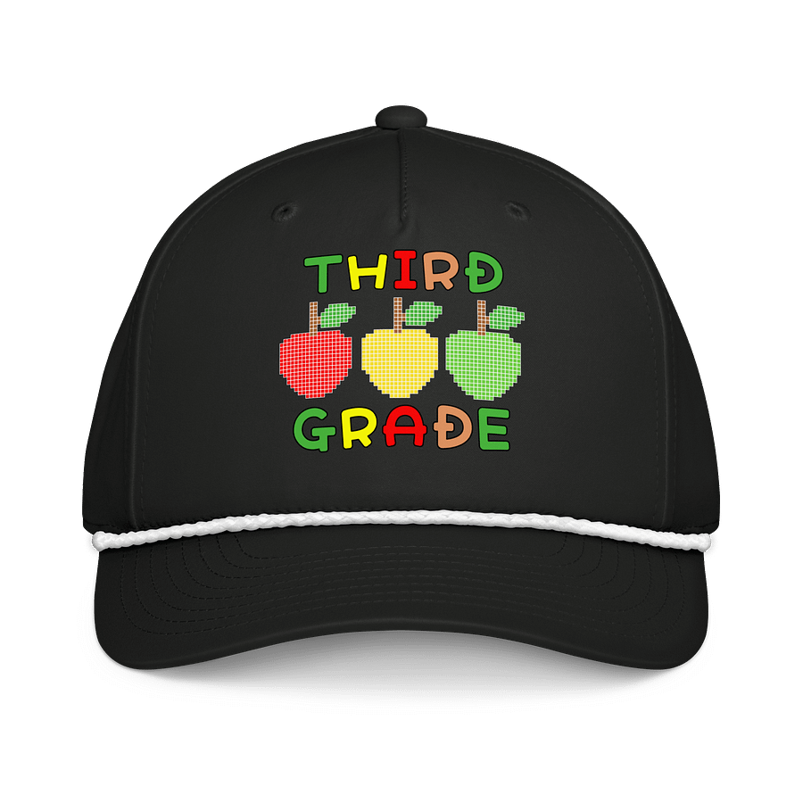 Pixelated Apple Retro Cap product image (1)