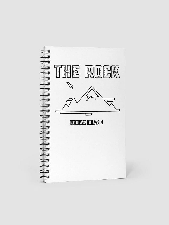 The Rock Sprial Notebook (White) product image (1)
